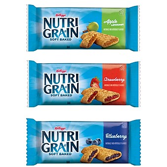 Nutri-Grain Bars, Variety, 1.3 oz., 48/Carton (KEE05872)