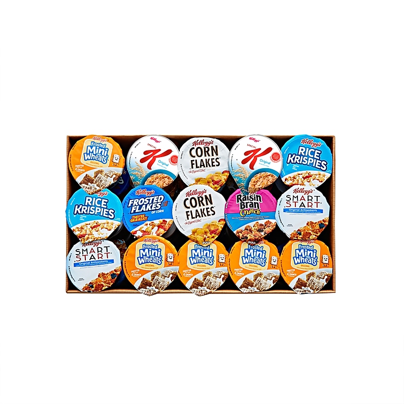Kellogg's Variety Cereal, 2.1 oz., 60/Carton (KEE12609) image 1