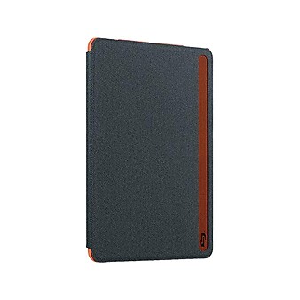 Solo New York IPD2126-10 Austin Folio for 9.7" iPad®, Gray/Orange