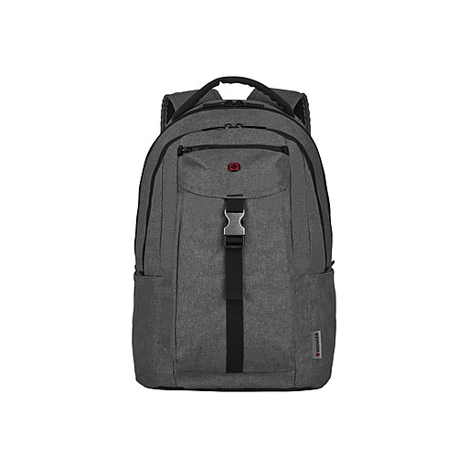Shop Staples for Wenger Chasma Laptop Backpack, Solid, Heather Gray