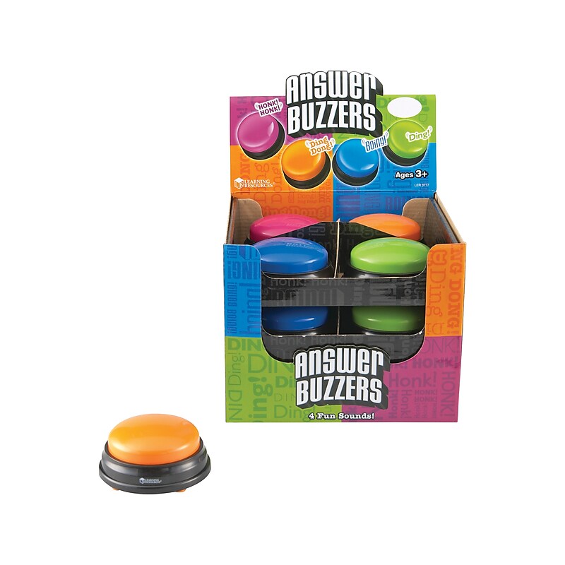 Learning Resources Answer Buzzers Activity Set, 3+ Years Old (3777) image 1
