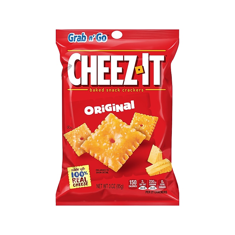 Cheez-It Cheese Crackers, 3 oz., (CHEEZITO6) image 1