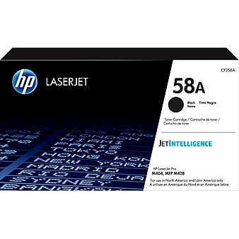 HP 58A Black Standard Yield Toner Cartridge (CF258A), print up to 3000 pages
