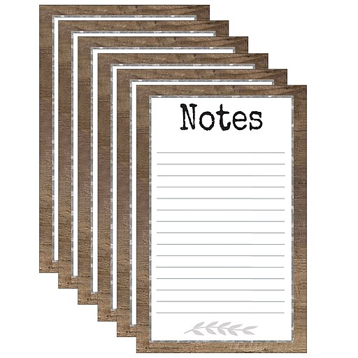 Teacher Created Resources Home Sweet Classroom Notepad, 5" x 8", Pack