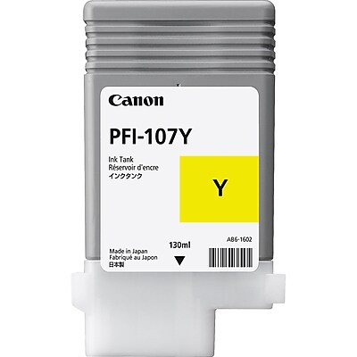 Canon 107 Yellow Standard Yield Ink Cartridge (6708B001) Sansujyuku sansujyuku.com