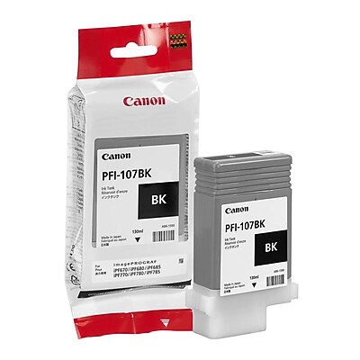 Canon 107 Black Standard Yield Ink Cartridge (6705B001) Sansujyuku sansujyuku.com