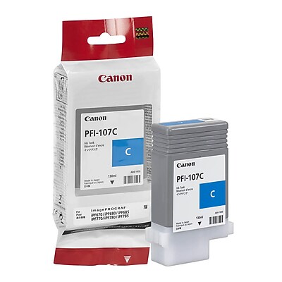 Canon 107 Cyan Standard Yield Ink Cartridge (6706B001) Sansujyuku sansujyuku.com