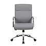 Boss Office Products Ergonomic Vinyl Executive Chair, Grey (B696C-GY)~#|#~sp55890205_sc7