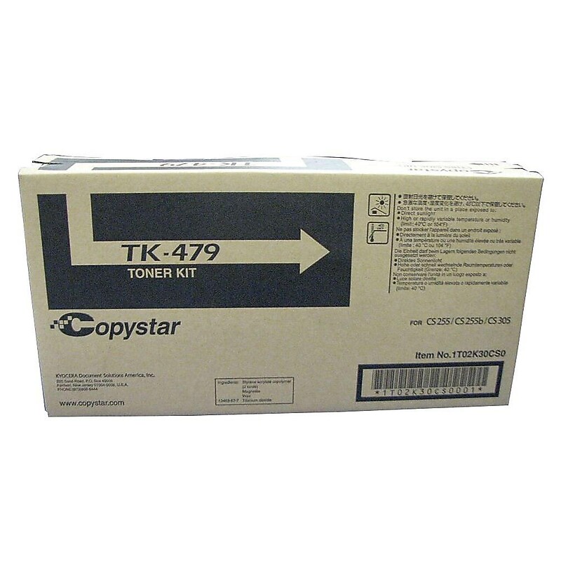 Kyocera TK-479 Black Standard Yield Toner Cartridge image 1