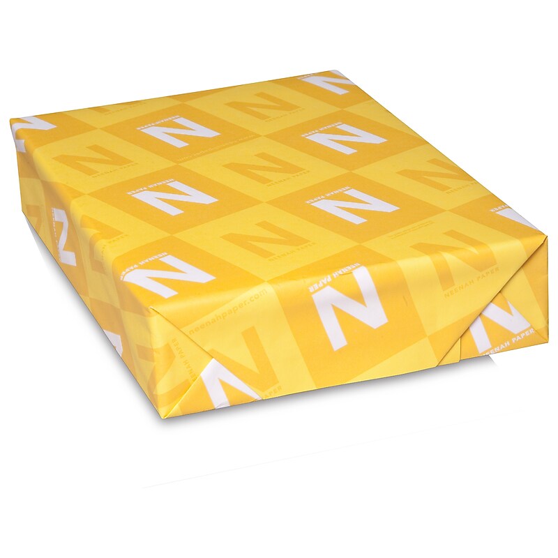 Classic Crest 110 lb. Cover Paper, 8.5" x 11", Solar White, 125 Sheets/Pack (04456) image 1