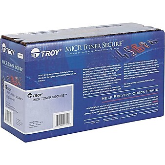 Troy Toner Secure HP 80A MICR Cartridge, Black (02-81550-001)