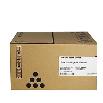 Ricoh SP 5200HA Black Standard Yield Toner Cartridge (406683-US)