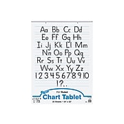 Pacon 32" x 24" Manuscript Cover Chart Tablet, Ruled, White, 25 Sheets (74710)