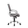 Boss Office Products Ergonomic Mesh Swivel Task Chair, Gray/Silver (B6416-CG)~#|#~sp55969653_sc7