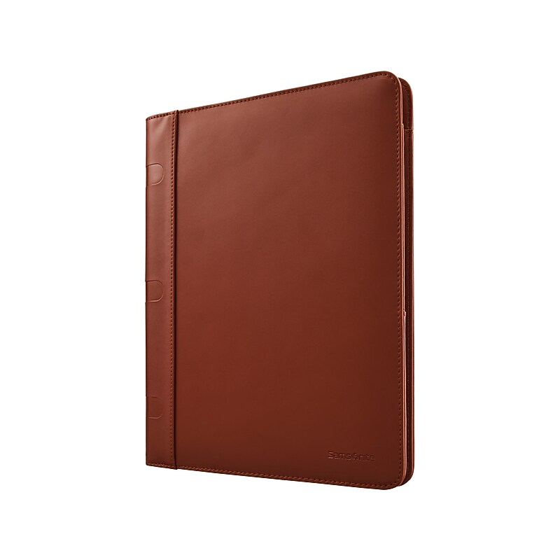 Samsonite Business Leather Padfolio, Saddle (116468-1770) image 1