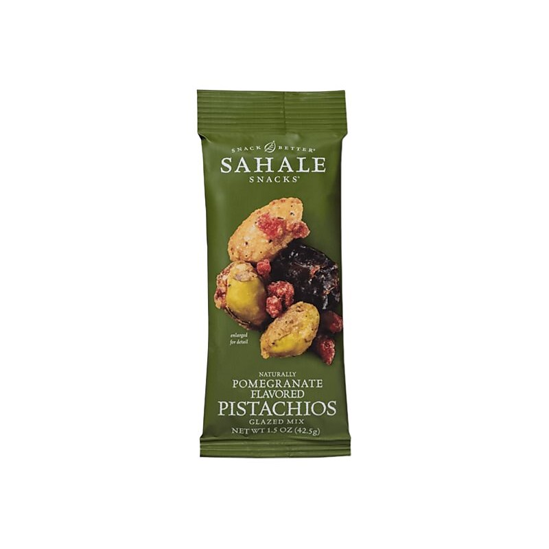 Sahale Snacks Pistachios Glazed Mix, Pomegranate, 1.5 oz., 18/Carton (9386900019) image 1