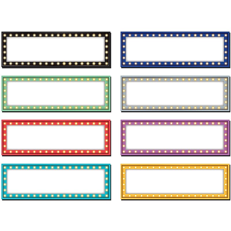 Teacher Created Resources Marquee Labels Magnetic Accents, 20/Pack (TCR77284) image 1