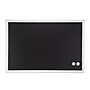 U Brands Magnetic Chalkboard, White Decor Frame, 20" x 30" (2073U00-01)~#|#~sp5622778_sc7