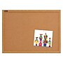 Staples Durable Cork Bulletin Board, Oak Finish Frame, 2' x 3' (85223B)~#|#~sp56244498_sc7