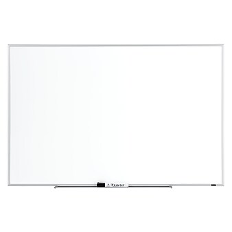 Quartet Melamine Dry-Erase Whiteboard, Aluminum Frame, 3' x 2' (75123B)