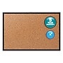 Quartet Classic Cork Bulletin Board, Black Frame, 2'W x 1.5'H (2301B)~#|#~sp56248693_sc7