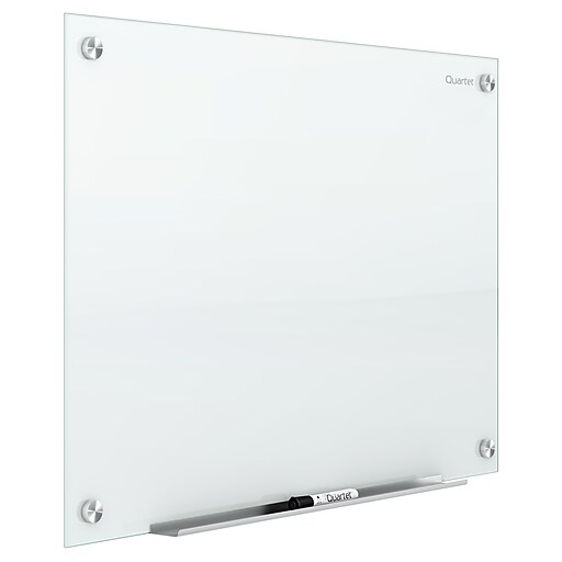 3x 2 Glass Board Magnetic Dry Erase Board on Wall Frameless Glass Whiteboard 