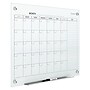 Quartet Infinity Magnetic Glass Calendar Dry-Erase Whiteboard, 3' x 2' (GC3624F)~#|#~sp56254047_sc7