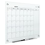 Quartet Infinity Magnetic Glass Calendar Dry-Erase Whiteboard, 4' x 3', Frameless (GC4836F)~#|#~sp56254055_sc7