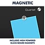 Quartet Infinity Magnetic Glass Dry-Erase Whiteboard, Black, 3' x 2' (G3624B)~#|#~sp56254957_sc7