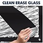 Quartet Infinity Magnetic Glass Dry-Erase Whiteboard, Black, 3' x 2' (G3624B)~#|#~sp56255235_sc7
