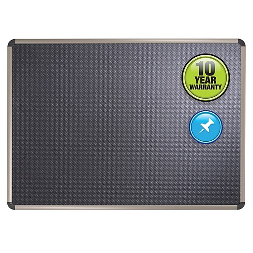 Shop Staples for Quartet Prestige Foam Bulletin Board, Euro Frame, 3'H