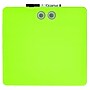 Staples Tin Square Frameless Dry-Erase Whiteboard, Assorted Colors, 1' x 1' (28225-US)~#|#~sp56275116_sc7