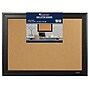 Quartet Cork Bulletin Board, Black Frame, 23'' x 17'' (79281)~#|#~sp56280306_sc7