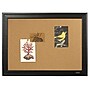 Quartet Cork Bulletin Board, Black Frame, 23'' x 17'' (79281)~#|#~sp56280307_sc7