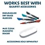 Quartet Fusion Nano-Clean Magnetic Dry-Erase Whiteboard, Anodized Aluminum Frame, 4' x 8' (NA9648F)~#|#~sp56286460_sc7