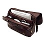 Samsonite Flapover Double Gusset Laptop Briefcase, Brown Leather (45798-1139)~#|#~sp56287464_sc7