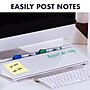 Quartet Glass Dry-Erase Whiteboard, 0.5' x 1.5' (GDP186)~#|#~sp56288099_sc7