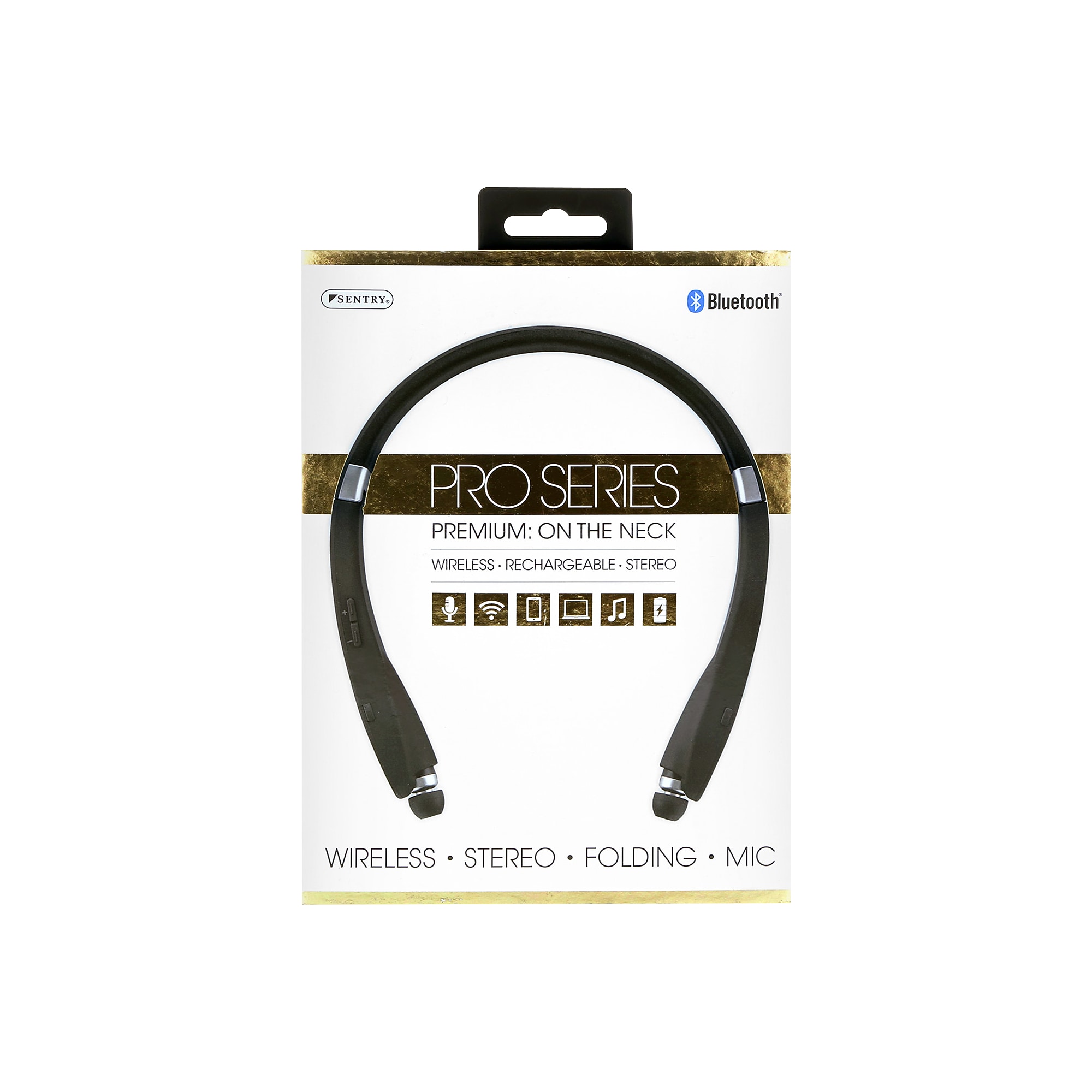 Sentry Pro Series Wireless Bluetooth Stereo Headphones, Black (BT950) Sansujyuku sansujyuku.com