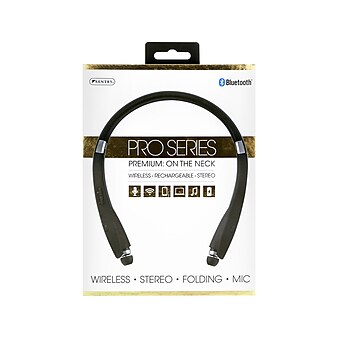 Sentry Pro Series Wireless Bluetooth Stereo Headphones, Black (BT950)