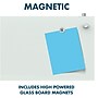 Quartet Infinity Magnetic Glass Cubicle Dry-Erase Whiteboard, 2.5' x 2' (PDEC1830)~#|#~sp56290008_sc7