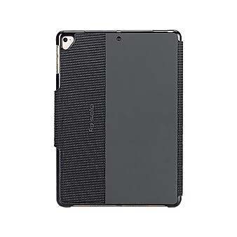 Solo New York IPD2000-10 Stadium Microsuede Case for 9.7" iPad® 5/6, Air 1/2, Pro, Gray/Black