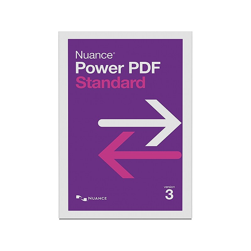 Nuance Power PDF Standard 3, Windows, DVD (AS09A-GG4-3.0) image 1