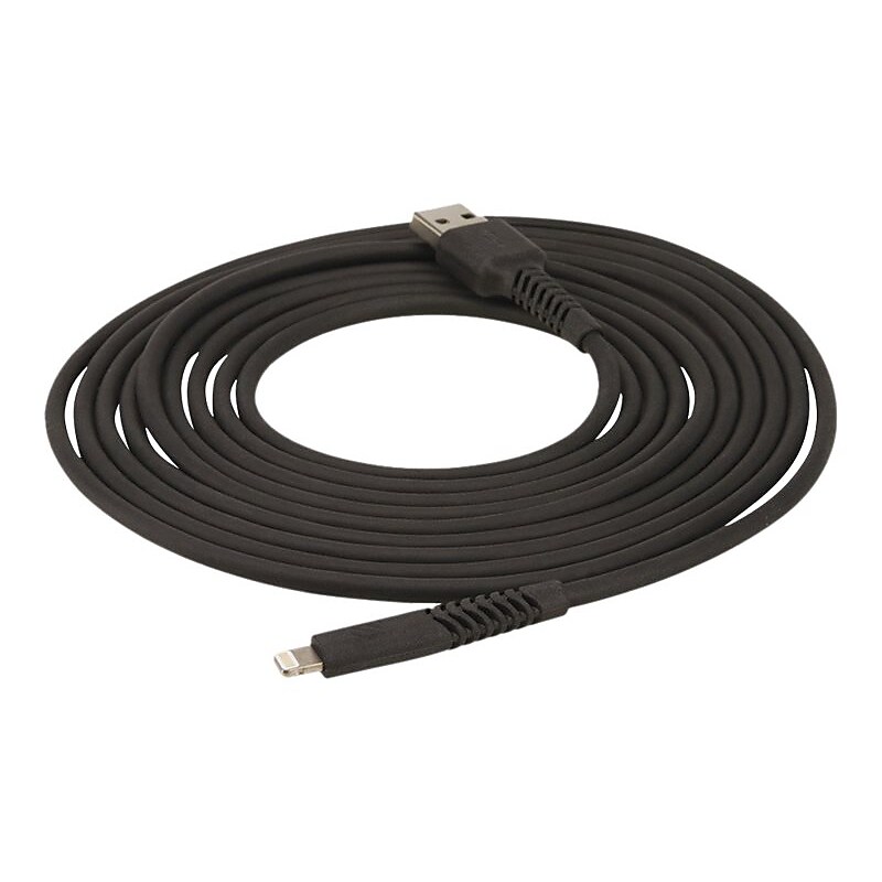 scosche StrikeLine HD Lightning USB Cable for iPhone/iPad/iPod Touch, Black (HDI310I) image 1