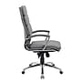 Boss Executive CaressoftPlus Chair with Metal Chrome Finish, Grey (B9471-GY)~#|#~sp56295703_sc7