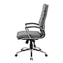 Boss Executive CaressoftPlus Chair with Metal Chrome Finish, Grey (B9471-GY)~#|#~sp56295704_sc7