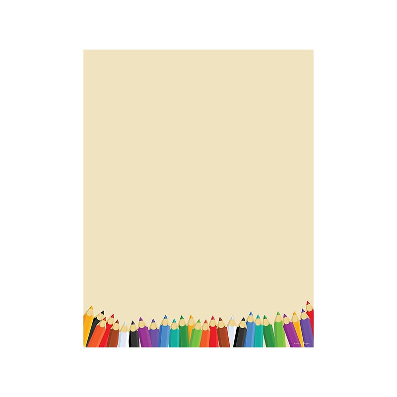 Great Papers! Back To School Everyday Letterhead, Multicolor, 80 Per Pack (2019055) image 1