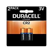 Duracell Ultra Lithium Battery, CR2, 2/Pack (5000945)