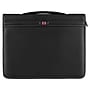 Wenger Concept Polyester Padfolio with Zipper Closure, Black (601563)~#|#~sp56580421_sc7