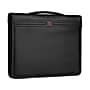 Wenger Concept Polyester Padfolio with Zipper Closure, Black (601563)~#|#~sp56580422_sc7