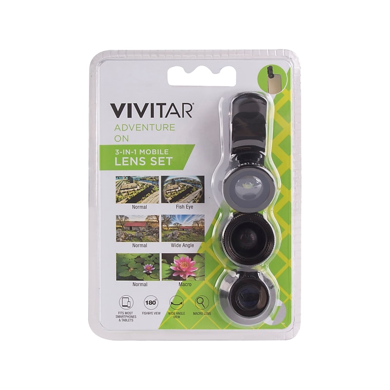 Vivitar Adventure On 3-in-1 Mobile Lens for Smartphones and Tablets (VIV-SP-705) image 1